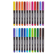Coloring Brush Pens 24 Colors - Pro - KINGART
