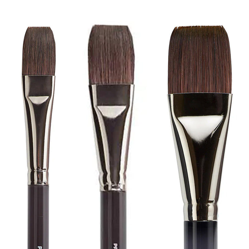 Equinox™ 747W Square Wash Brush Bundle - PREMIUM BRUSH BUNDLE - KINGART
