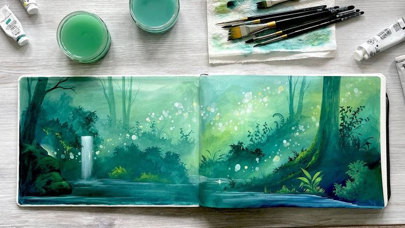 Ruth Wilshaw's Preferred KINGART Brush Bundle -  - KINGART