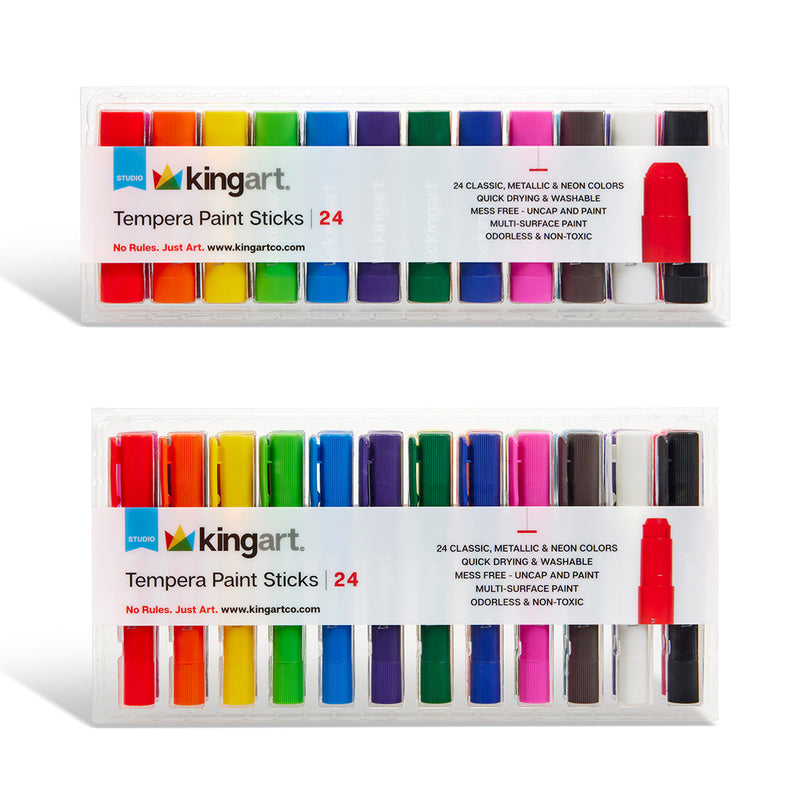 Tempera Paint Sticks Bundle - 48 pc
