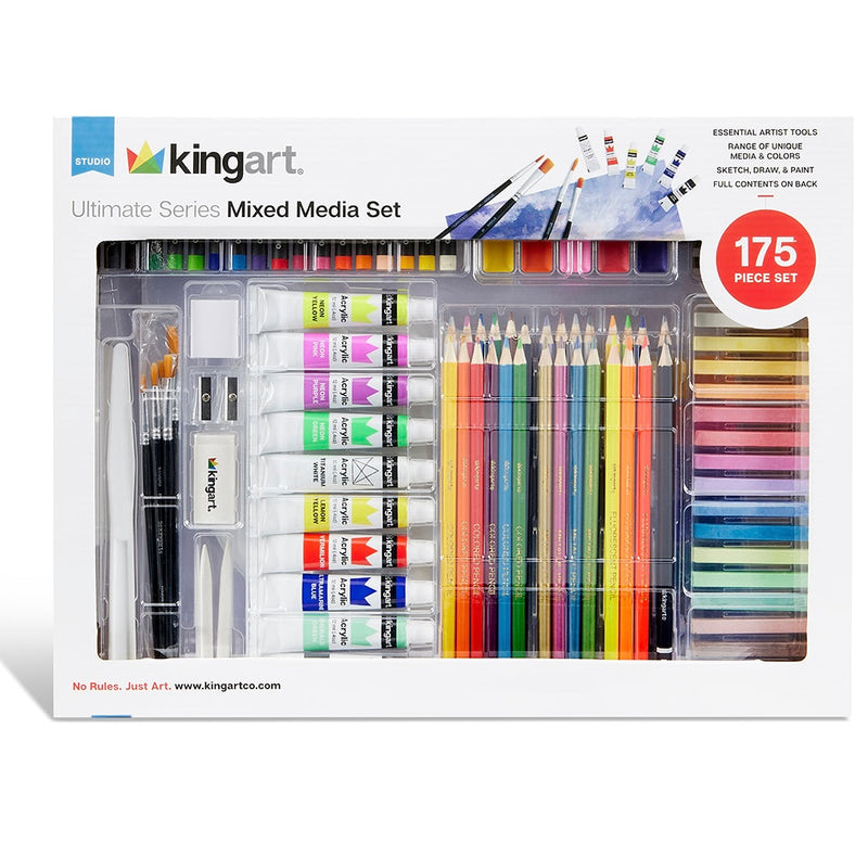 Mixed Media Art Set – 175 Pieces - ARTIST SETS - KINGART