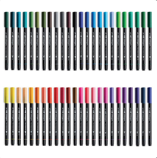 Twin-Tip™ Pro Brush Pens 48 Colors - Pro - KINGART