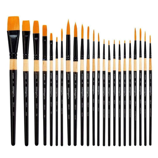 Brush Set Mixed Media 21 pc - Studio - KINGART®