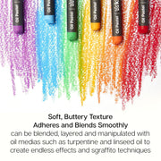 Chalk & Oil Pastel Bundle 96 pc Set - BUNDLES - KINGART