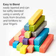 Chalk & Oil Pastel Bundle 96 pc Set - BUNDLES - KINGART