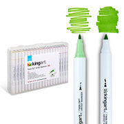 Twin-Tip™ Alcohol Markers 60 Colors - MARKERS & PENS - KINGART