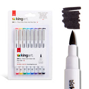 Inkline™ Large Tip Pens 8 Colors - Pro - KINGART