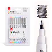 Inkline™ Fine Line Pens 8 Colors 0.45mm XS - Pro - KINGART