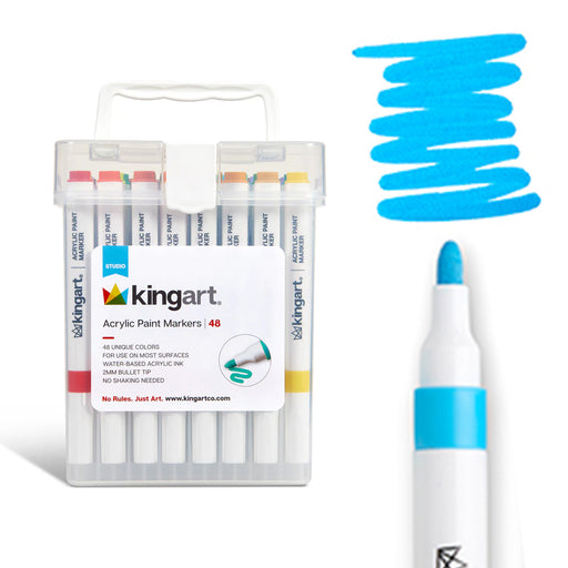 Acrylic Paint Markers 48 Colors - Studio - KINGART