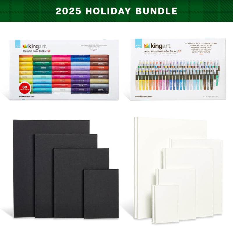 Holiday 2025: Mixed Media Bundle - 150 pieces -  - KINGART