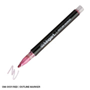 Shimmer Metallic Outline Markers - Singles - MARKERS & PENS - KINGART