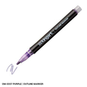 Shimmer Metallic Outline Markers - Singles - MARKERS & PENS - KINGART