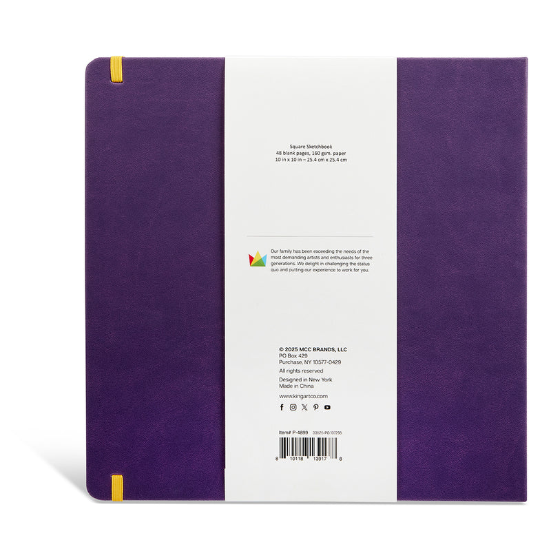 Plumchester Square Sketchbook, 10x10 48 pages