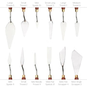 Palette Knife (12 Styles) - STUDIO SUPPLIES - KINGART