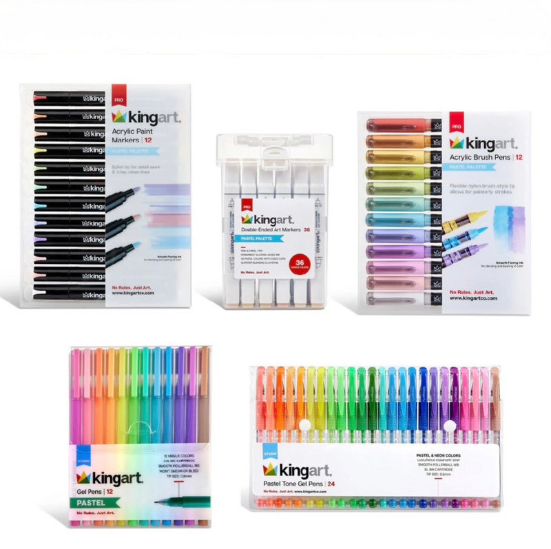 Pastel Color Bundle - 96 pieces