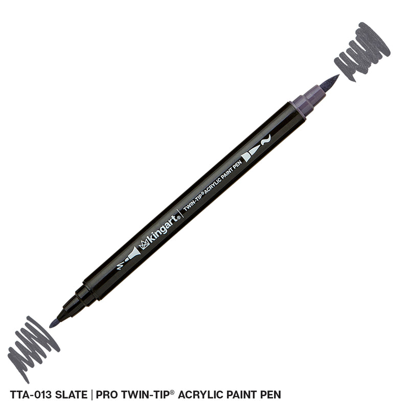 Dual Tip Acrylic Paint Pens - Singles - 48 Colors - MARKERS & PENS - KINGART