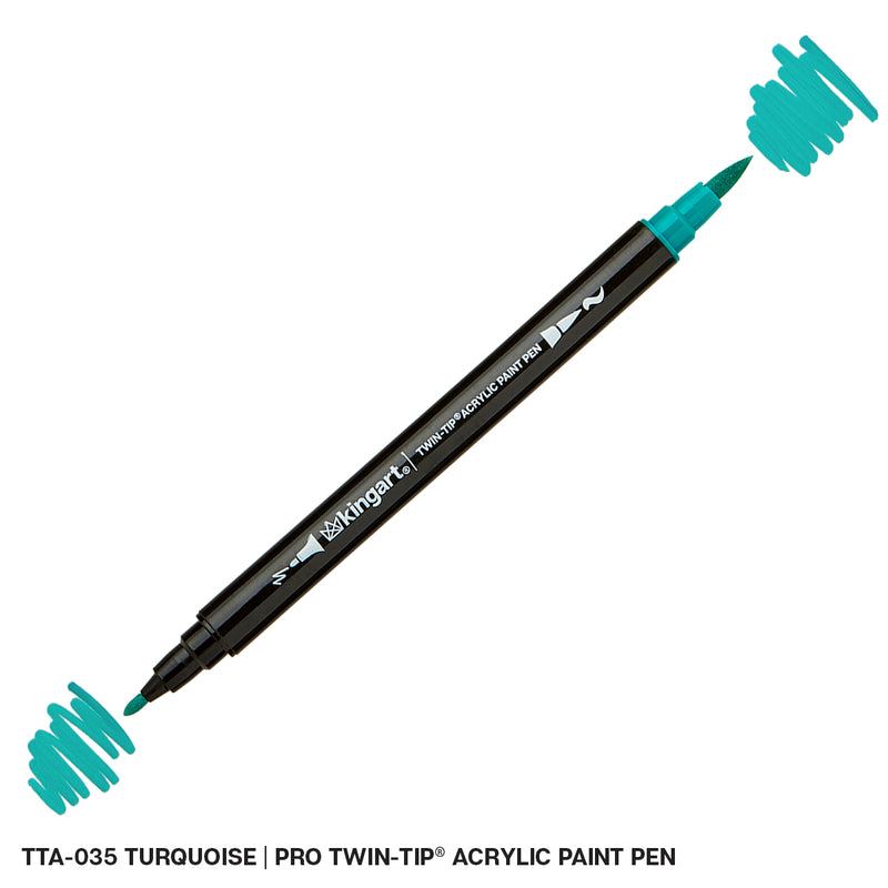 Dual Tip Acrylic Paint Pens - Singles - 48 Colors - MARKERS & PENS - KINGART