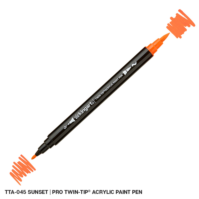 Dual Tip Acrylic Paint Pens - Singles - 48 Colors - MARKERS & PENS - KINGART