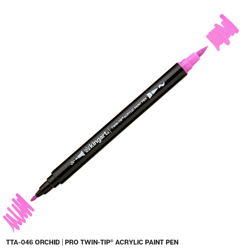 Dual Tip Acrylic Paint Pens - Singles - 48 Colors - MARKERS & PENS - KINGART