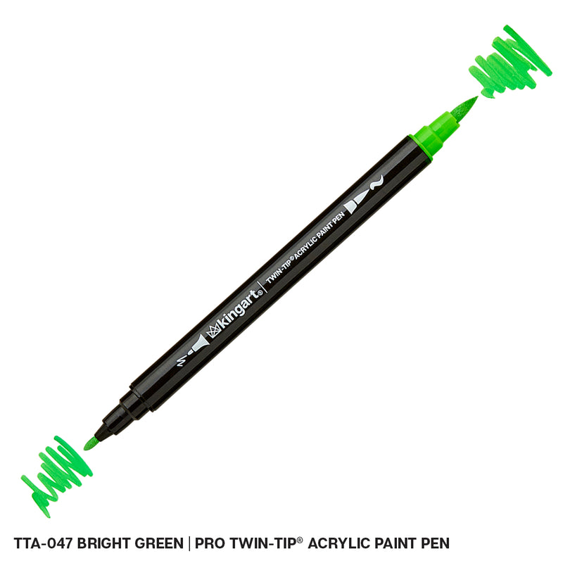 Dual Tip Acrylic Paint Pens - Singles - 48 Colors - MARKERS & PENS - KINGART