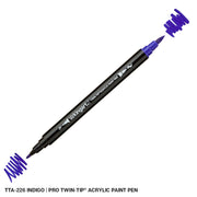 Dual Tip Acrylic Paint Pens - Singles - 48 Colors - MARKERS & PENS - KINGART