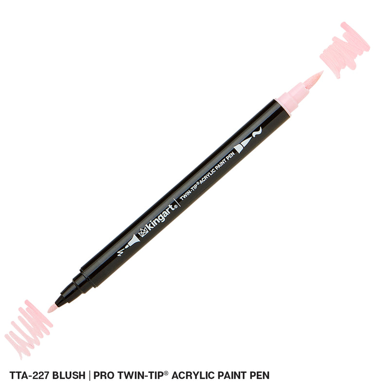 Dual Tip Acrylic Paint Pens - Singles - 48 Colors - MARKERS & PENS - KINGART