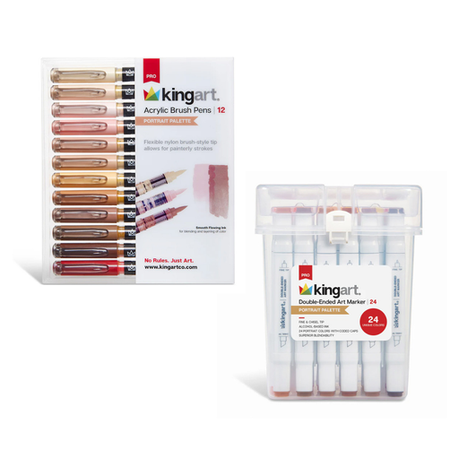 Portrait Color Bundle - 36 pieces -  - KINGART