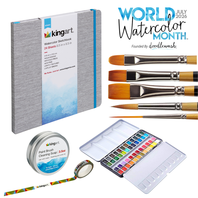 Limited Edition: 2026 World Watercolor Month Challenge Bundle