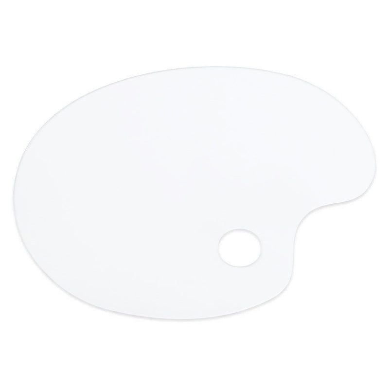 Oval Acrylic Palette 9.5” x 13.75”