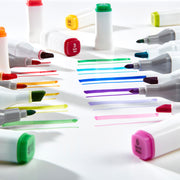 Double-Ended Alcohol Markers 60 Colors - Pro - KINGART