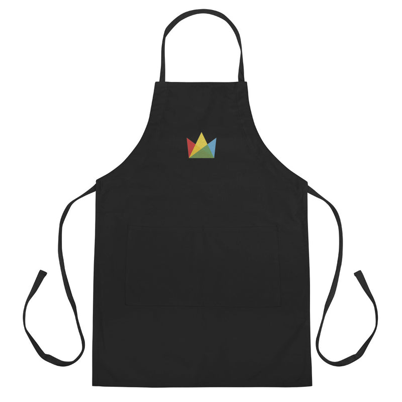 Embroidered Studio Apron - Black -  - KINGART