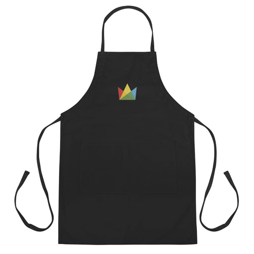 Embroidered Studio Apron - Black -  - KINGART