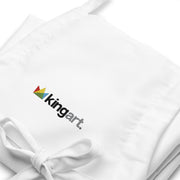 Embroidered Studio Apron - White -  - KINGART