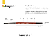 Equinox™ 747R Round Watercolor Brush Set Bundle - PREMIUM BRUSH SETS - KINGART