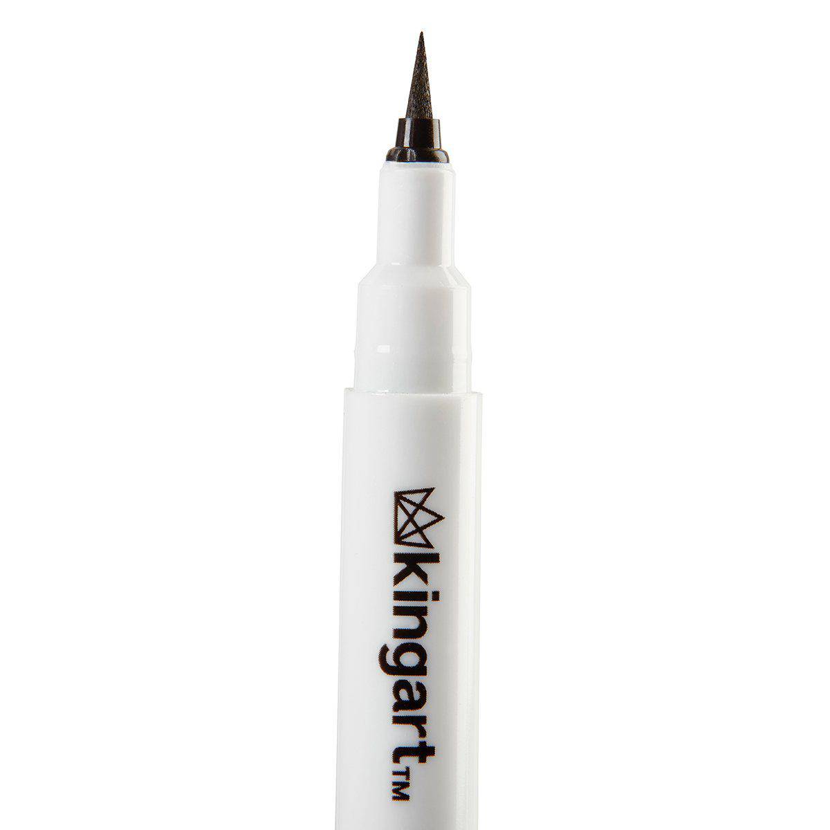 Kingart Inkline Fine Line Pen Set 6/Pkg - Black