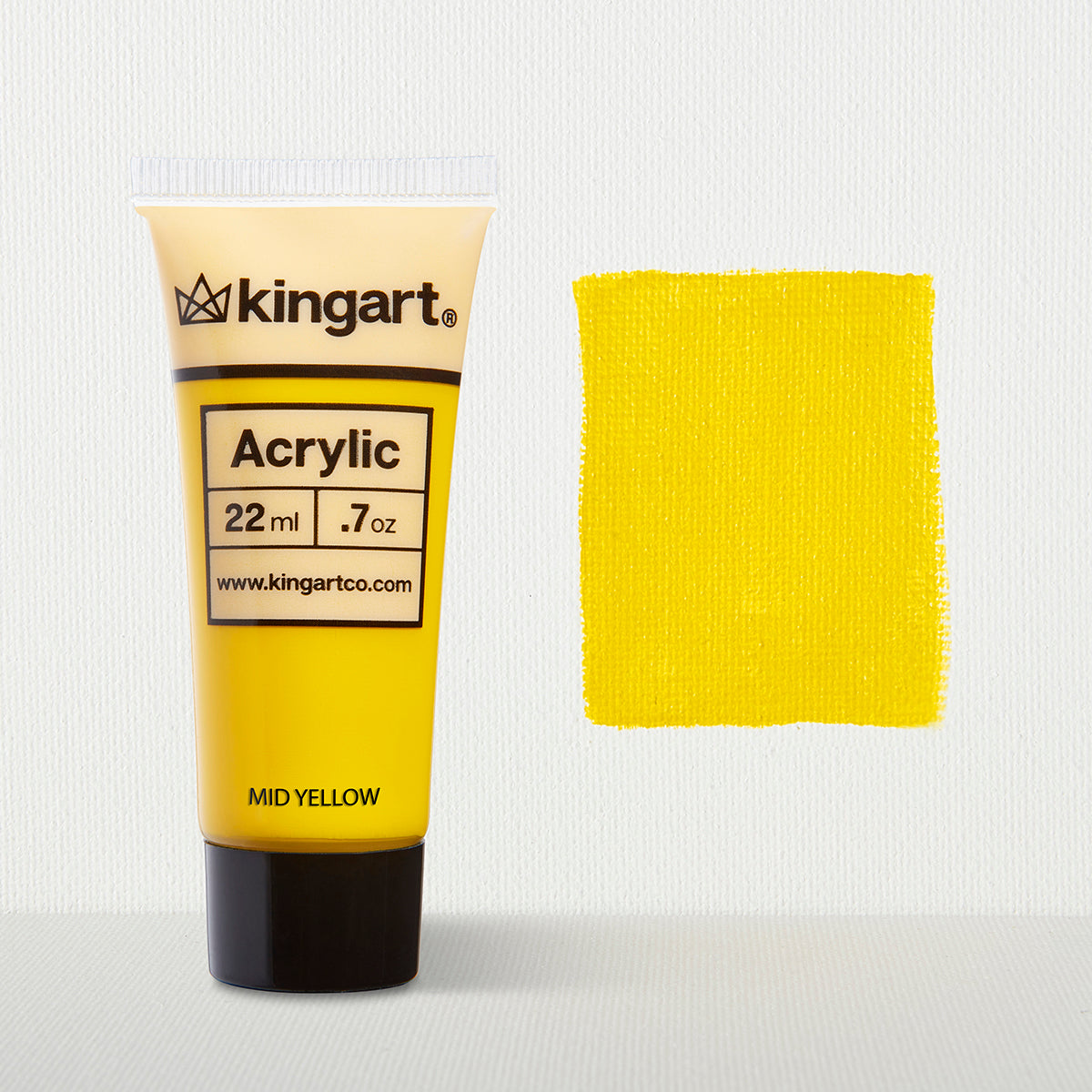 KROWN-75 ml acrylic paint. Crafts Pro, Set of 6 basic colors, rich  pigments, non-toxic