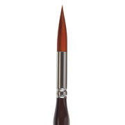 KINGART® Precision™ 2020 Max Round Series Amber Taklon Brushes, Ergonomic Comfort Handle Premium Artist Brushes -  - KINGART