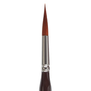 KINGART® Precision™ 2020 Max Round Series Amber Taklon Brushes, Ergonomic Comfort Handle Premium Artist Brushes -  - KINGART