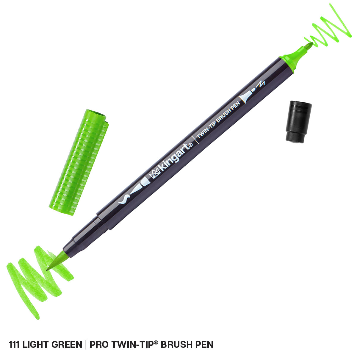 KINGART® PRO Acrylic Paint Pens, 2mm Medium Tip Size, Set of 12 Unique  Colors