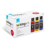 KINGART® Studio Acrylic Craft Paint, 60ml Bottle, Set of 18 Vibrant Colors - KINGART