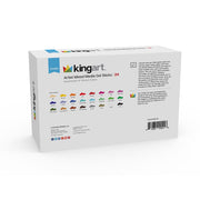 KINGART® Gel Stick Artist Mixed Media Crayons, Set of 24 Unique Colors - KINGART