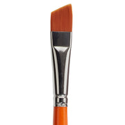 KINGART® Radiant™ 6400 Angle Shader Series Premium Golden Synthetic Brushes for Acrylic, Oil and Watercolor - KINGART