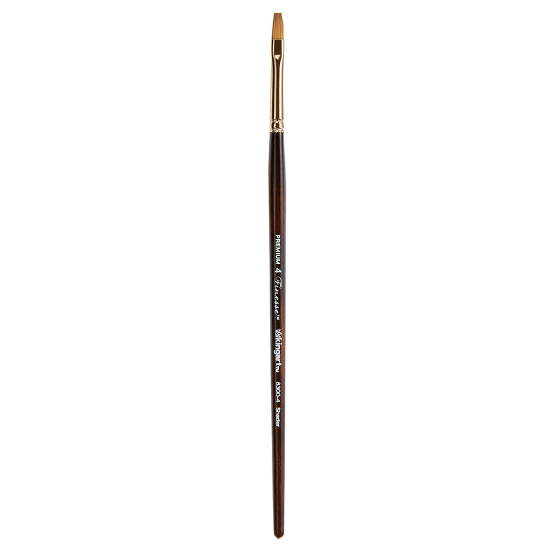 KINGART® Finesse™ 8300 Shader Series Kolinsky Sable Synthetic Blend Brushes - KINGART