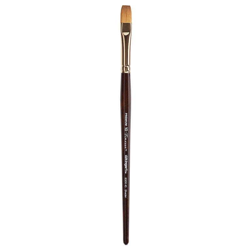 KINGART® Finesse™ 8300 Shader Series Kolinsky Sable Synthetic Blend Brushes - KINGART