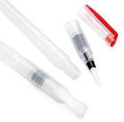 KINGART® Studio Water Brush Pens, Set of 6 - KINGART