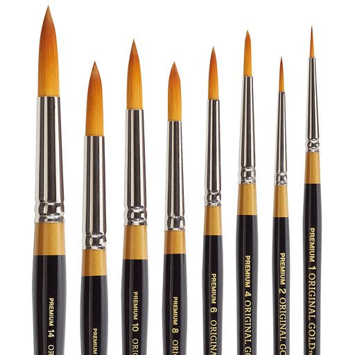 15Pcs Artist Paint Brushes Set Watercolour Acrylic Oil Painting Drawing