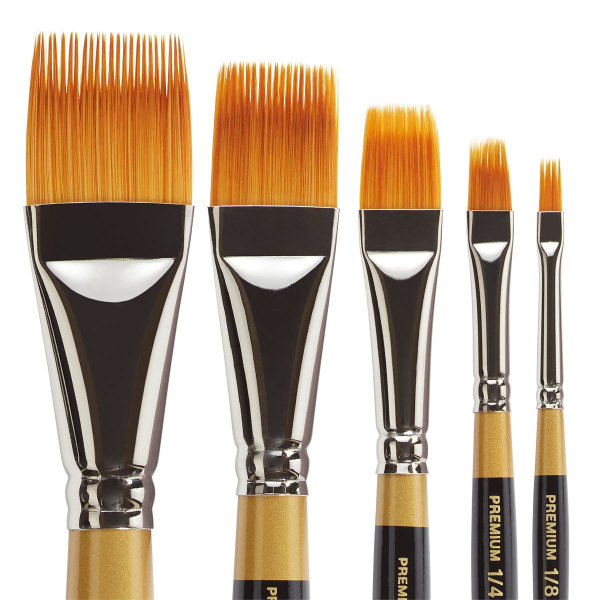 Soft-Grip Pinsel, 3/4 Zoll Breite - Golden Taklon Für Acryl & Aquarell