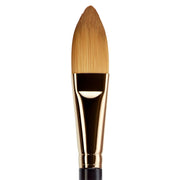 KINGART® Finesse™ 8600 Aqua Oval Wash Series Kolinsky Sable Synthetic Blend Premium Watercolor Artist Brushes - Premium - KINGART®