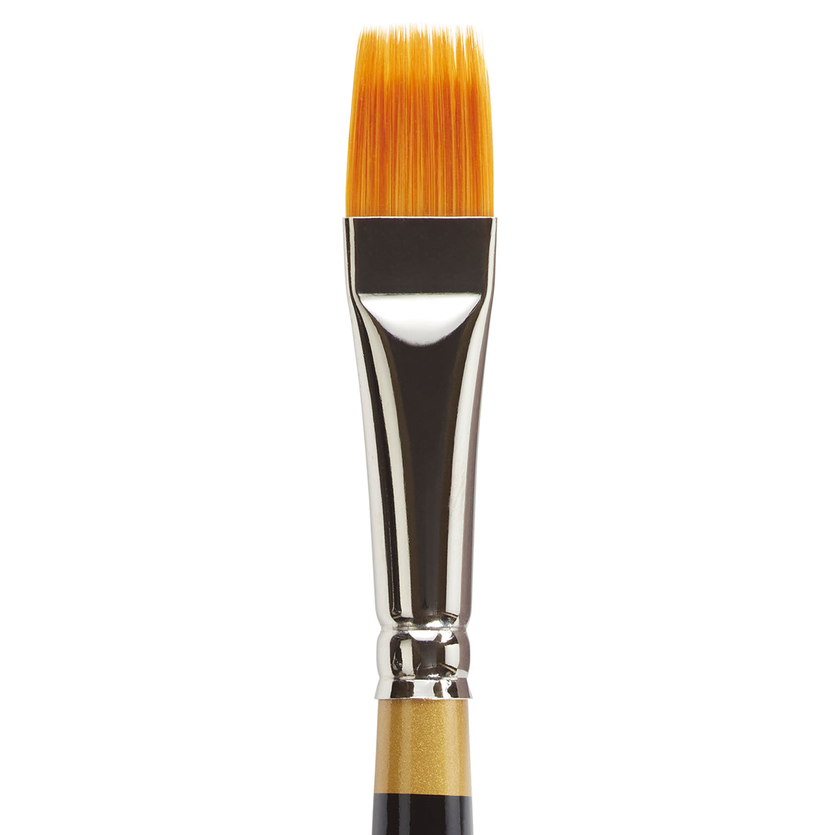 KINGART® Original Gold® 9330 Curved Flat Series Premium Golden Taklon,  Multimedia Artist Brushes
