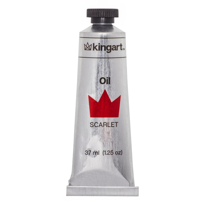 KINGART® PRO Artist Oil Paint, 37ml (1.25oz), Set of 10 Unique Colors - KINGART